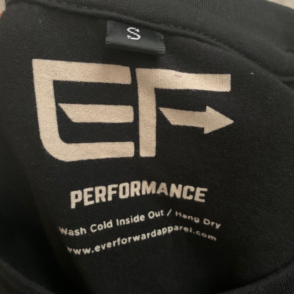 Performance Tee-black - Picture 2 of 2